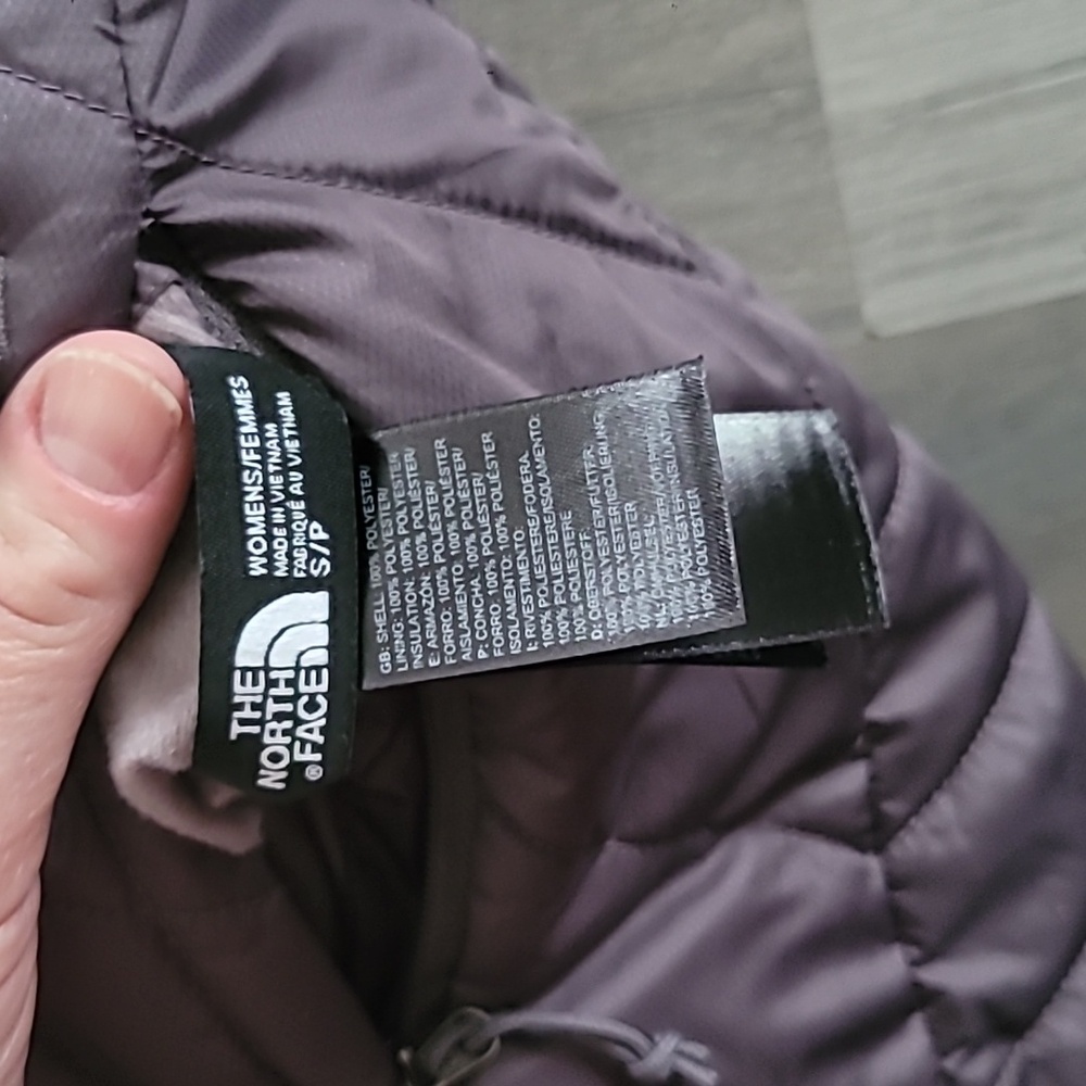 The North Face Women's Mossbud Insulated Reversible Jacket Lavender Grey Size s - Picture 7 of 7